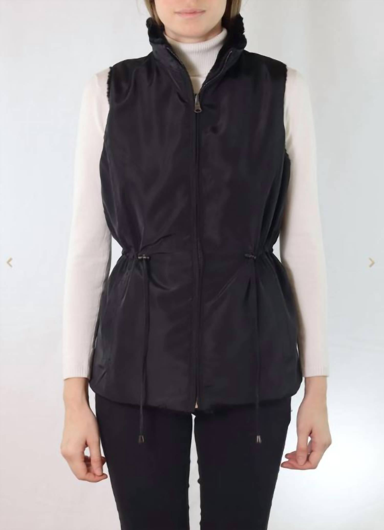 Metric Knits - Reverse Faux Fur Vest