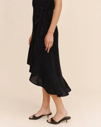 Bella Dahl - Ruffle Wrap Skirt
