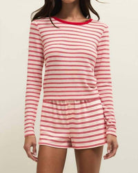 Z Supply - Night In Stripes Long Sleeve Top