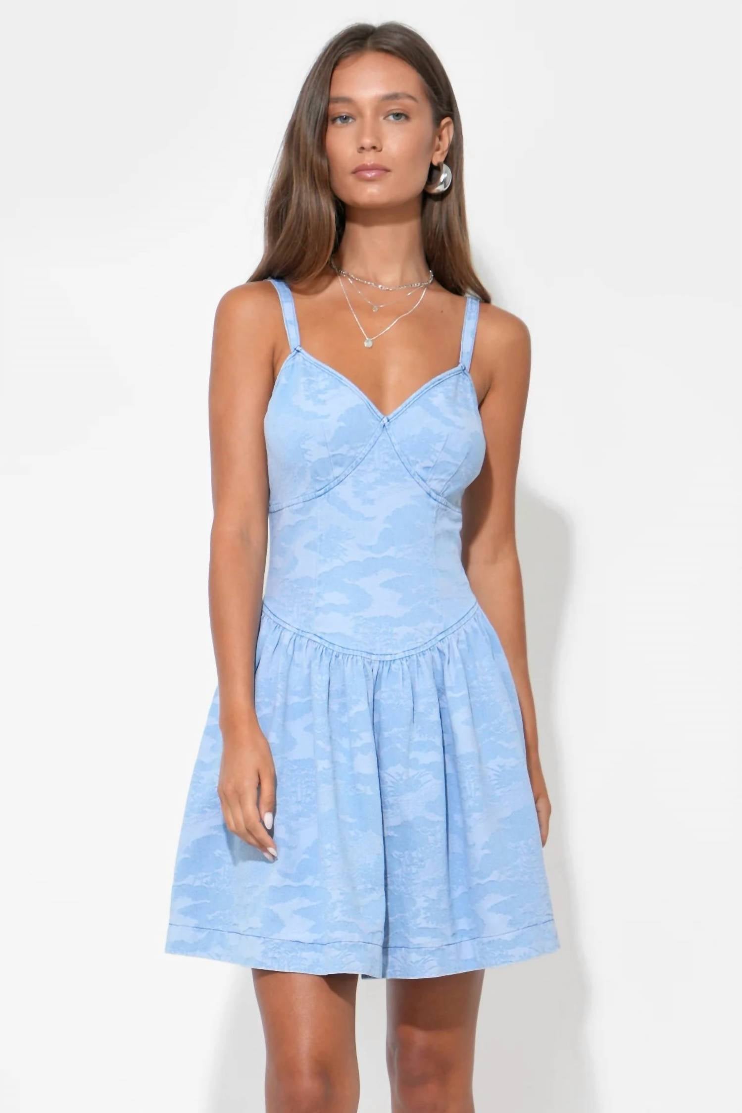 Adelyn Rae - Myla Jacquard Mini Dress