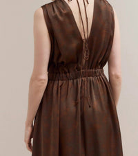 Grade & Gather - Heather Bronzed Satin Dress