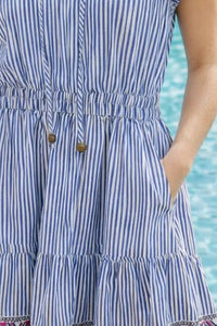 Aryeh - Elastic Waist Tiered Dress