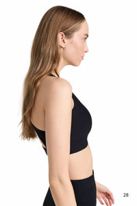 Bandier - Rib Front Row Bra