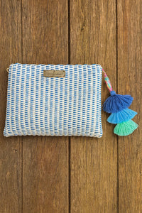 Squeeze De Citron - Women's Hydrangea Lemon Drop Clutch