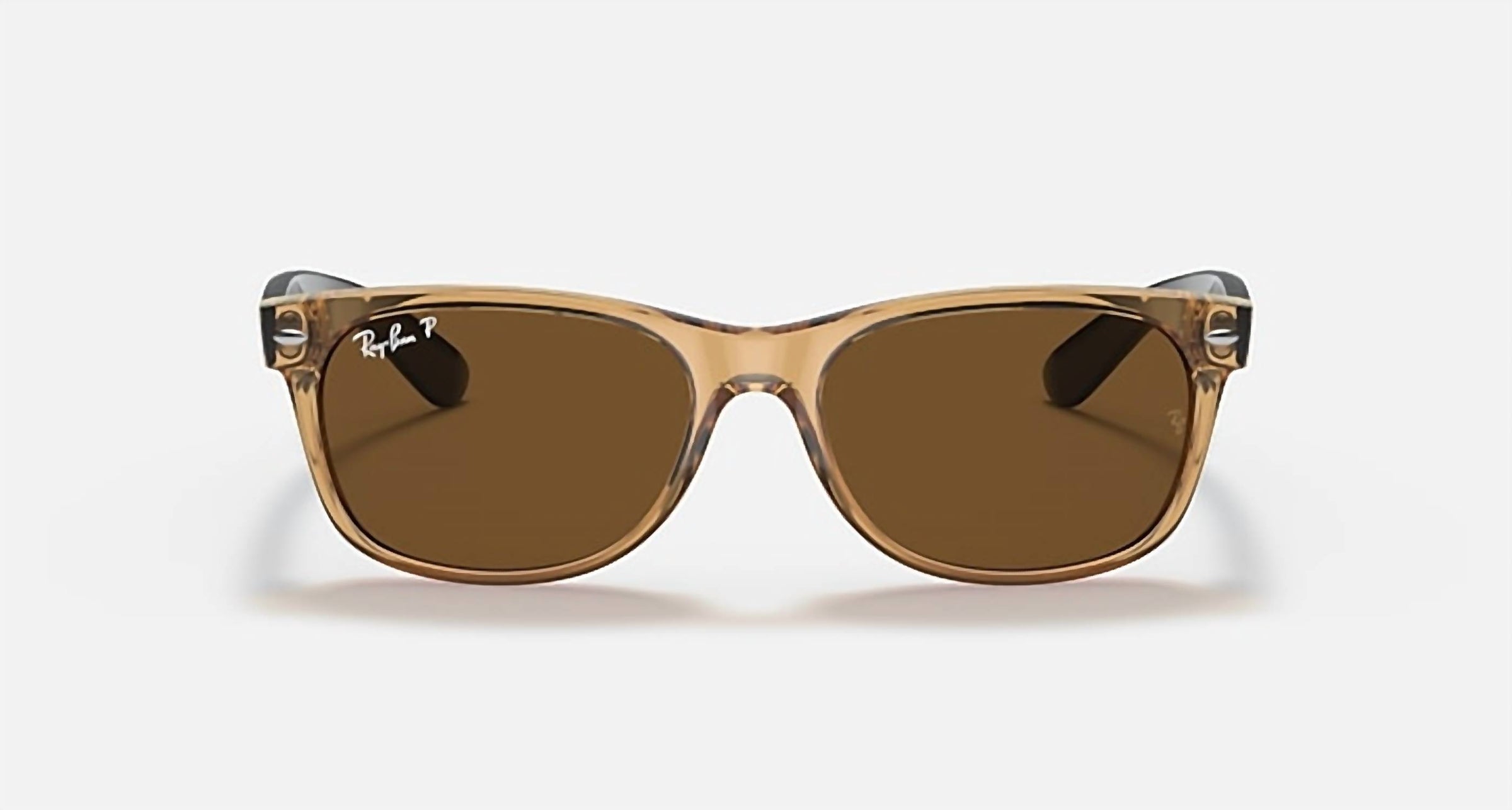 Ray Ban - New Wayfarer Bicolor Medium Polarized Sunglasses Rb2132 945/57