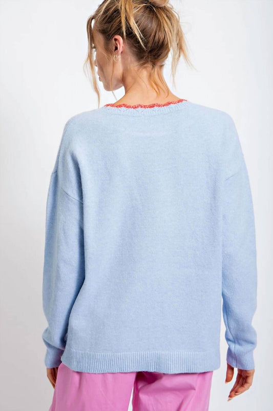 Easel - Cherry Blossom Sweater