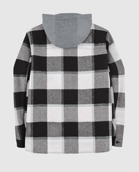 Starter - Men's Washington Commanders The Big Joe Sherpa Lined Plaid Jacket