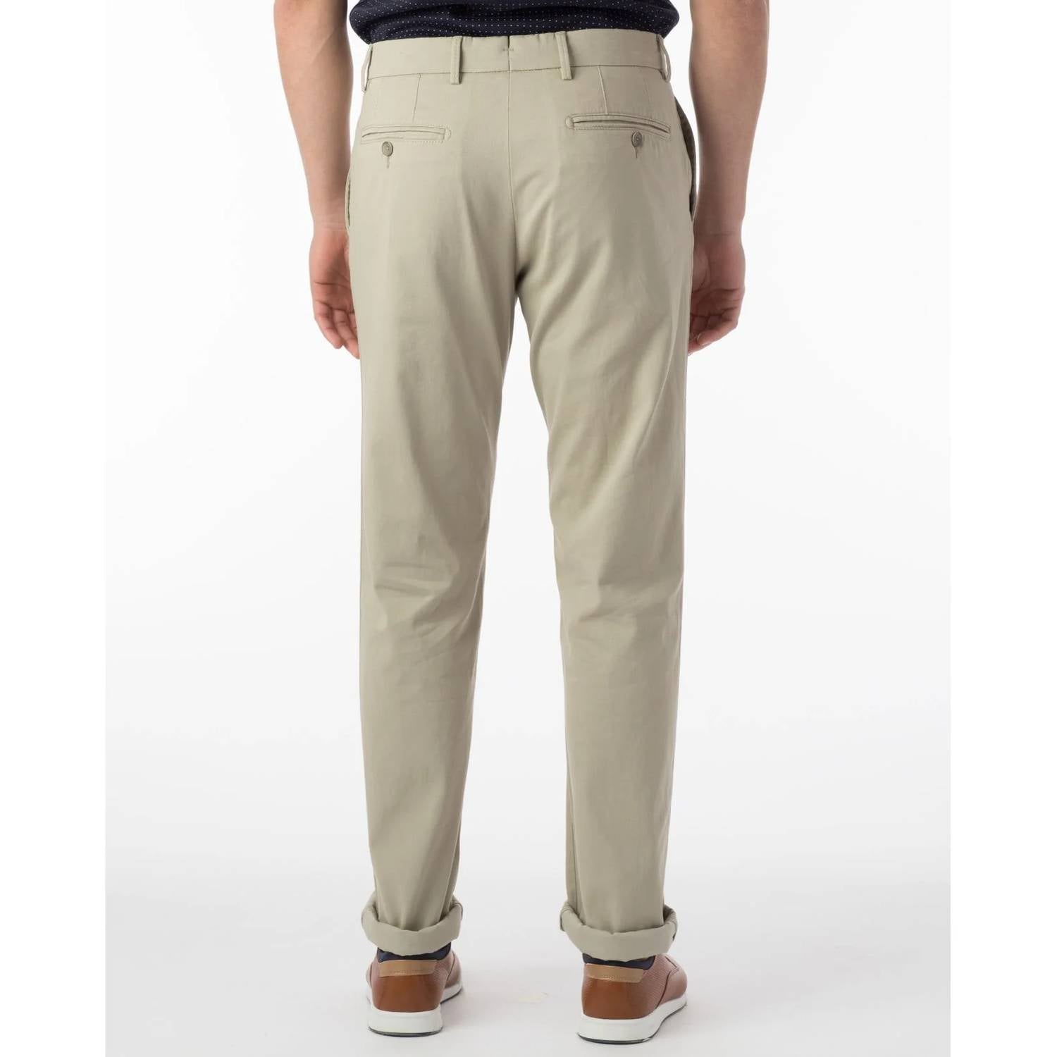Ballin - Perma Color Pima Twill Khaki Pants - Atwater Modern Fit