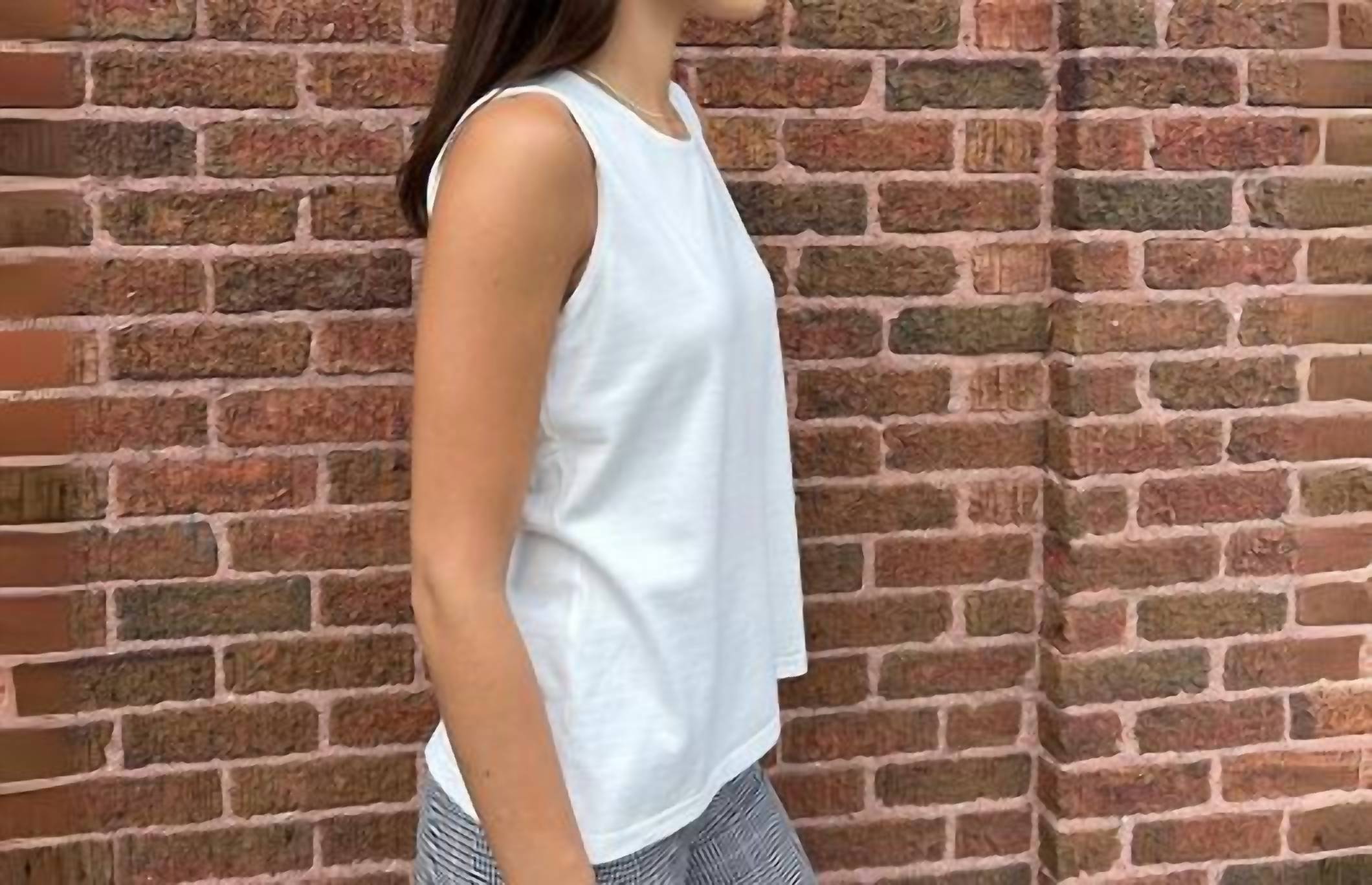 J'Envie/Eli - Sleeveless Knit Crew Tank Top