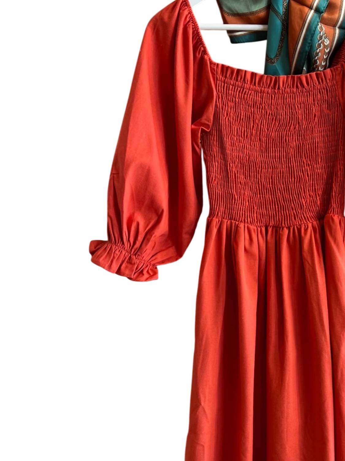 She + Sky - Women's Midi Dress With Pockets