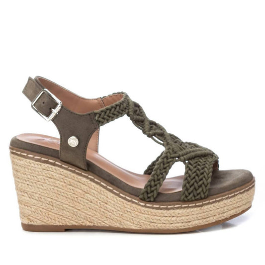 Xti - Women's Jute Wedge Sandals