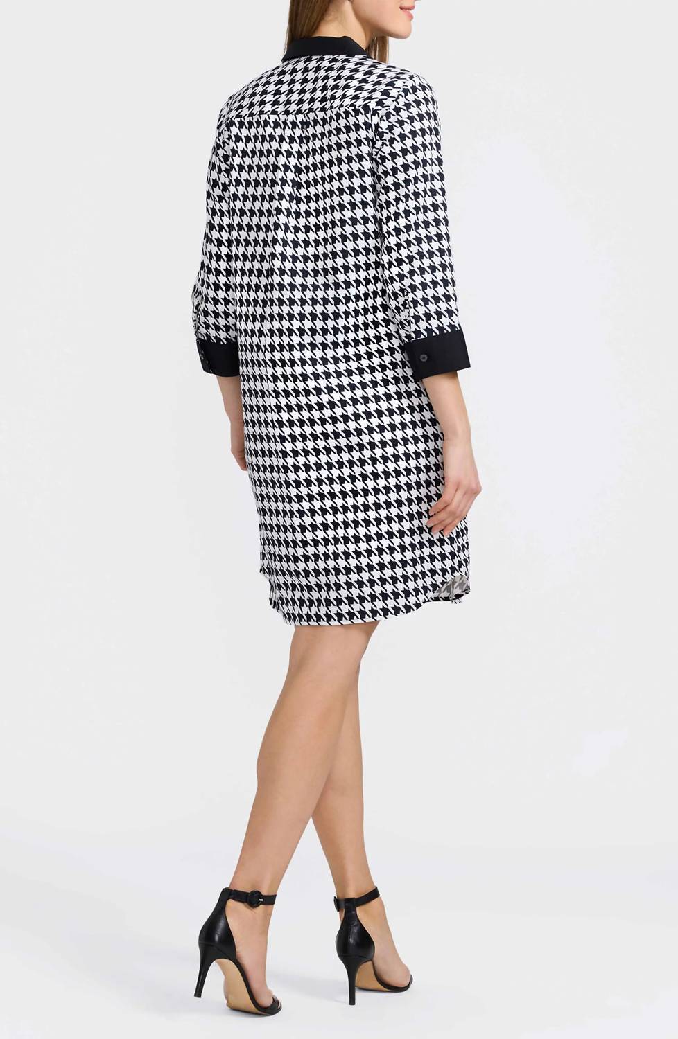 Foxcroft - Sloane Houndstooth Shirtdress