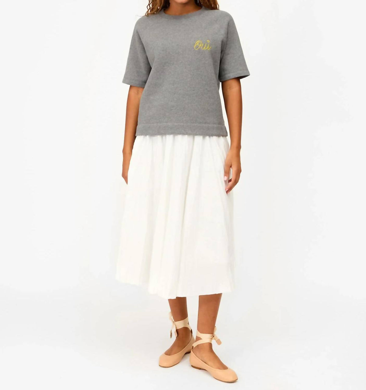 Clare V. - Short Sleeve Sweatshirt