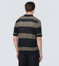 Orlebar Brown - Fabien Crochet Cotton And Linen Shirt