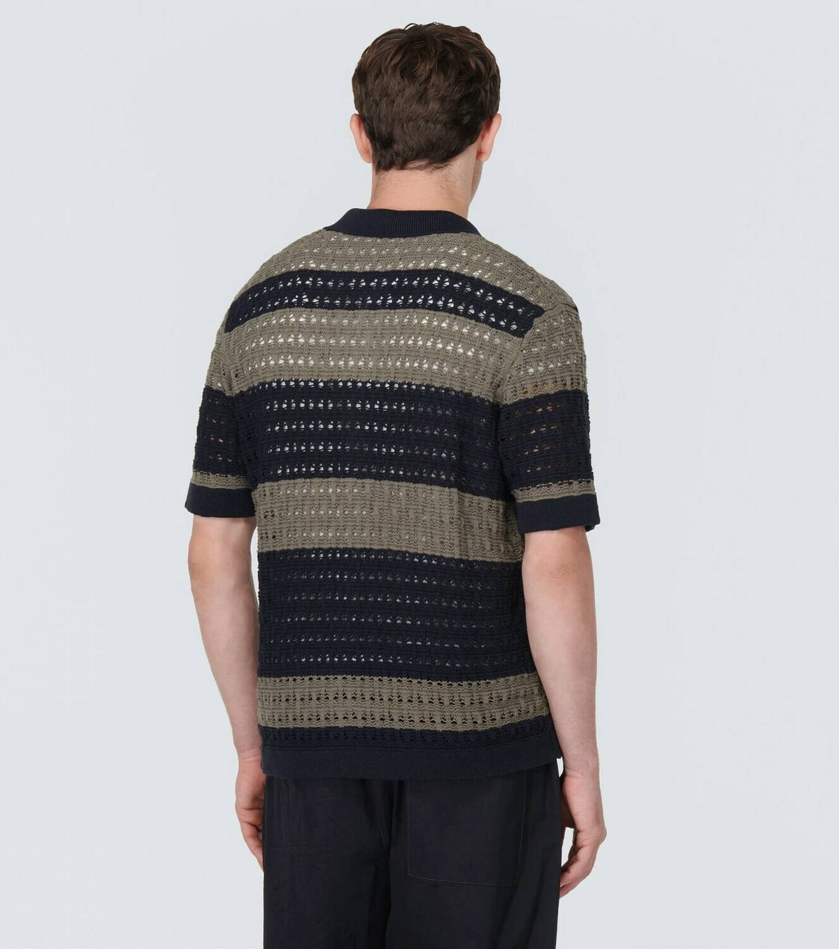 Orlebar Brown - Fabien Crochet Cotton And Linen Shirt
