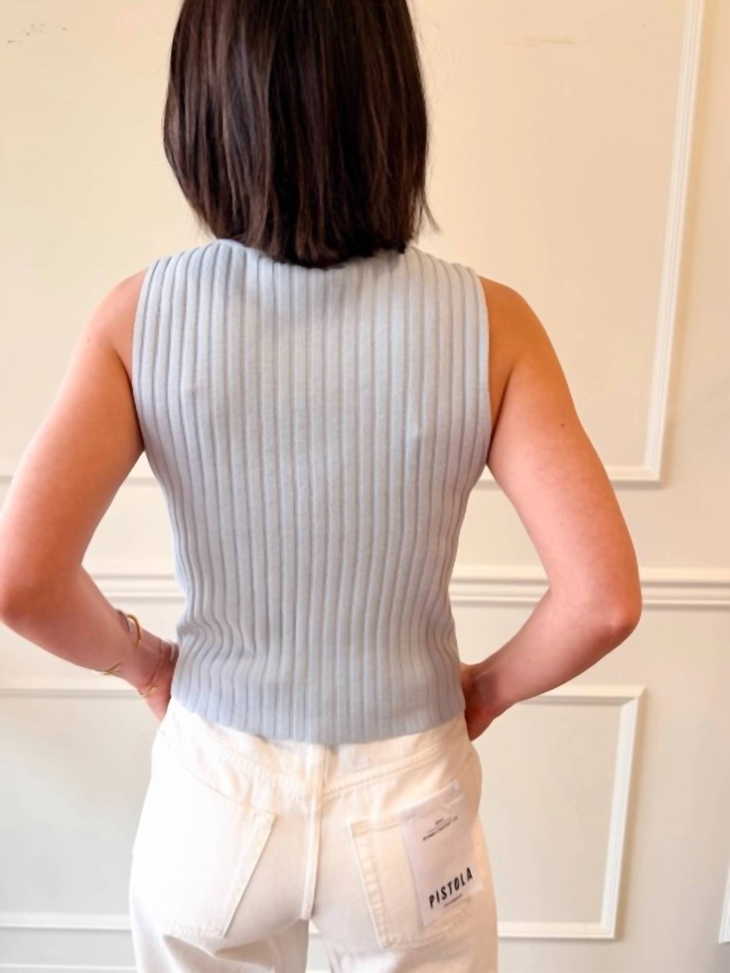 Needii - Button Tank Top