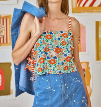 Hunter Bell - Meg Print Cami Top
