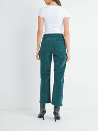 Just Black Denim - Straight Leg Corduroy Pant