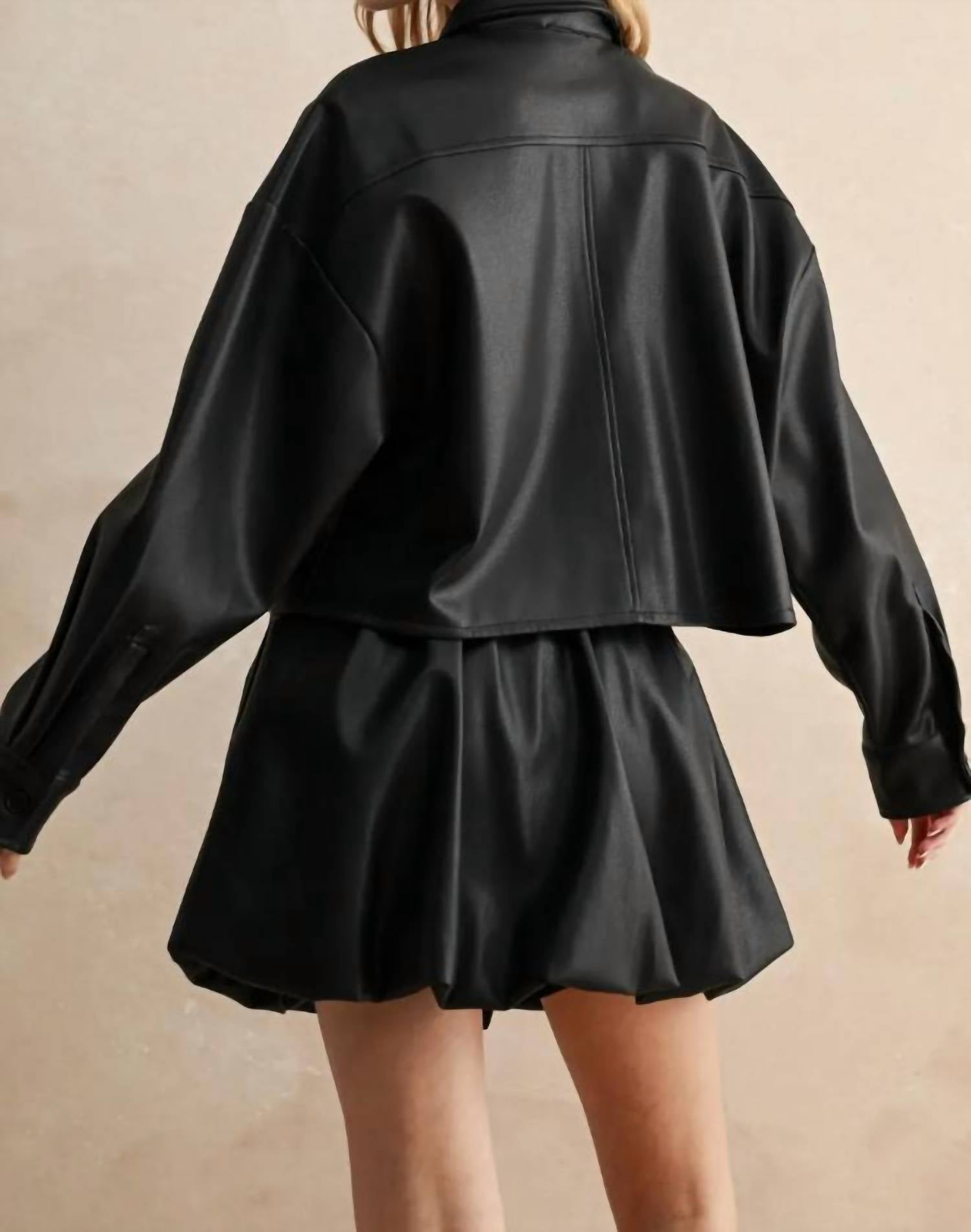 Miou Muse - MINI BALLOON SKIRT
