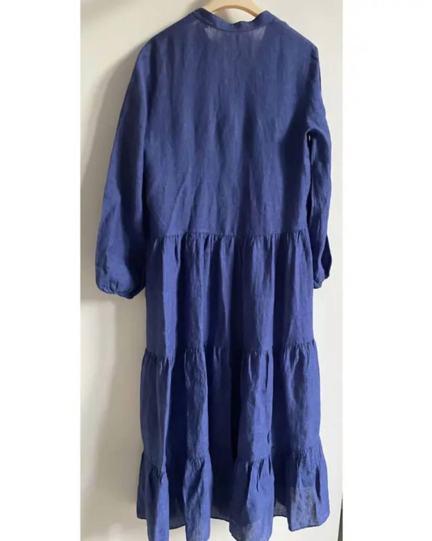 Robert Friedman - Women's Tiered Linen Dress