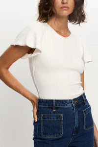 Kivari - Tallulah Crochet Edge Tee