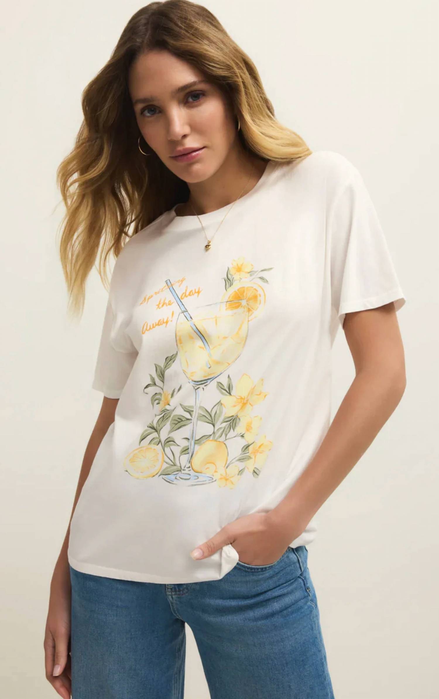 Z Supply - SPRITZ BOYFRIEND TEE