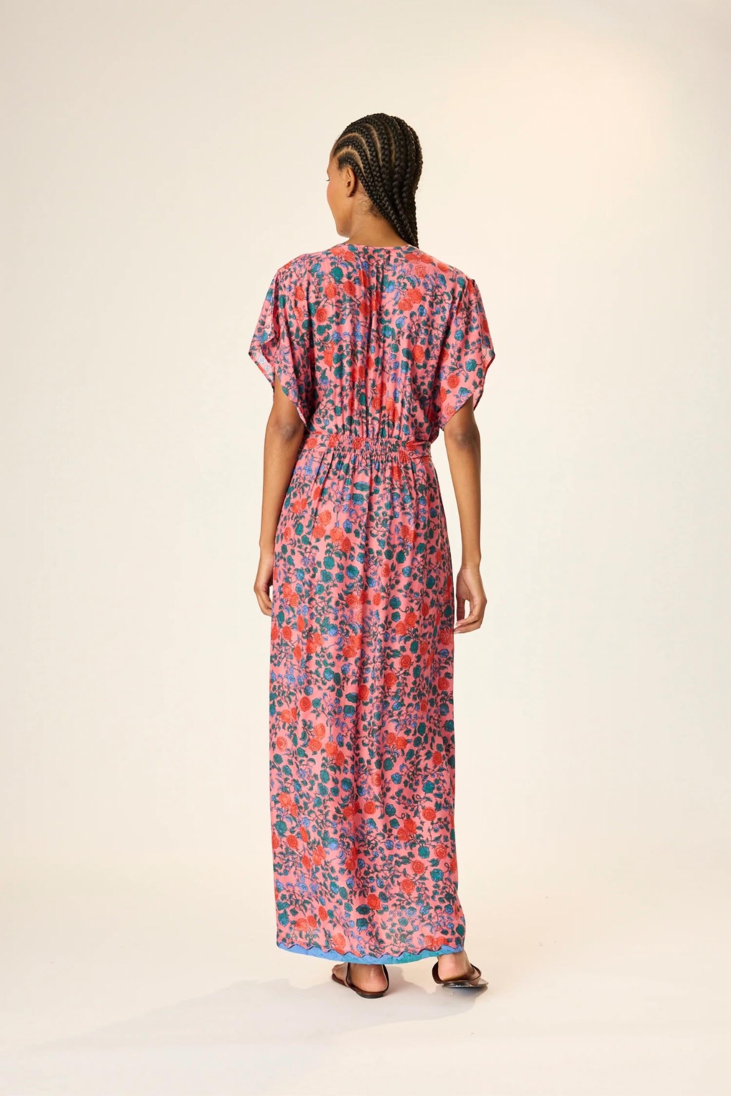 Natalie Martin - Monica Rayon Print Dress