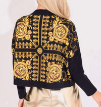 Alden Adair Leona Sweater in donatello - women's sweater - alternate view
