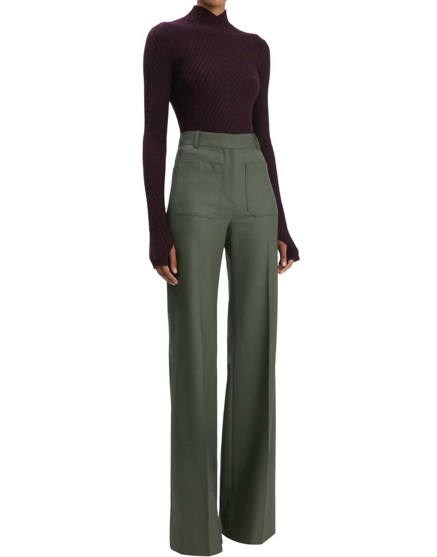 Victoria Beckham - Alina Flared Leg Trouser