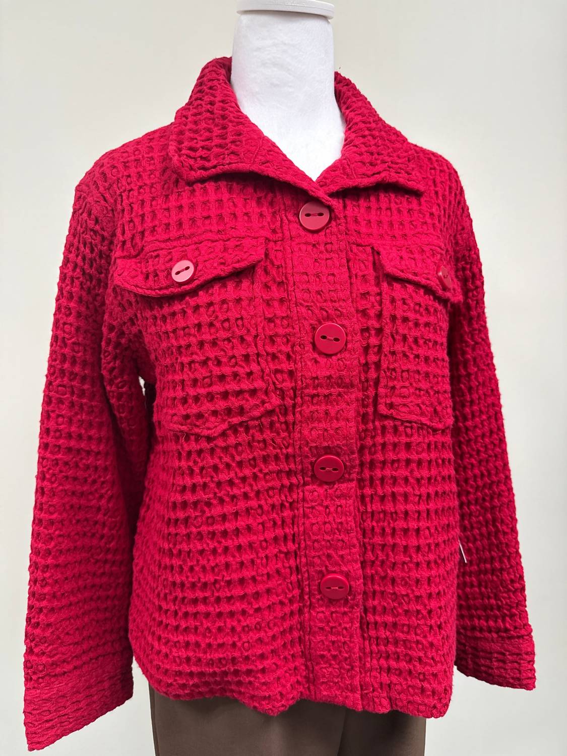 Escape By Habitat - Washed Honeycomb Shacket