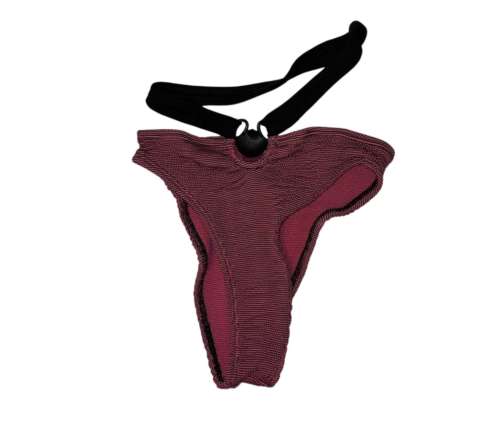 Cleonie - Women's Coconut Band Low Brit Bikini Bottom