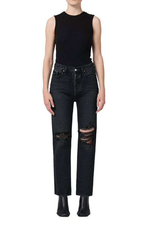 Agolde - 90's Pinch Waist High Rise Straight Jeans