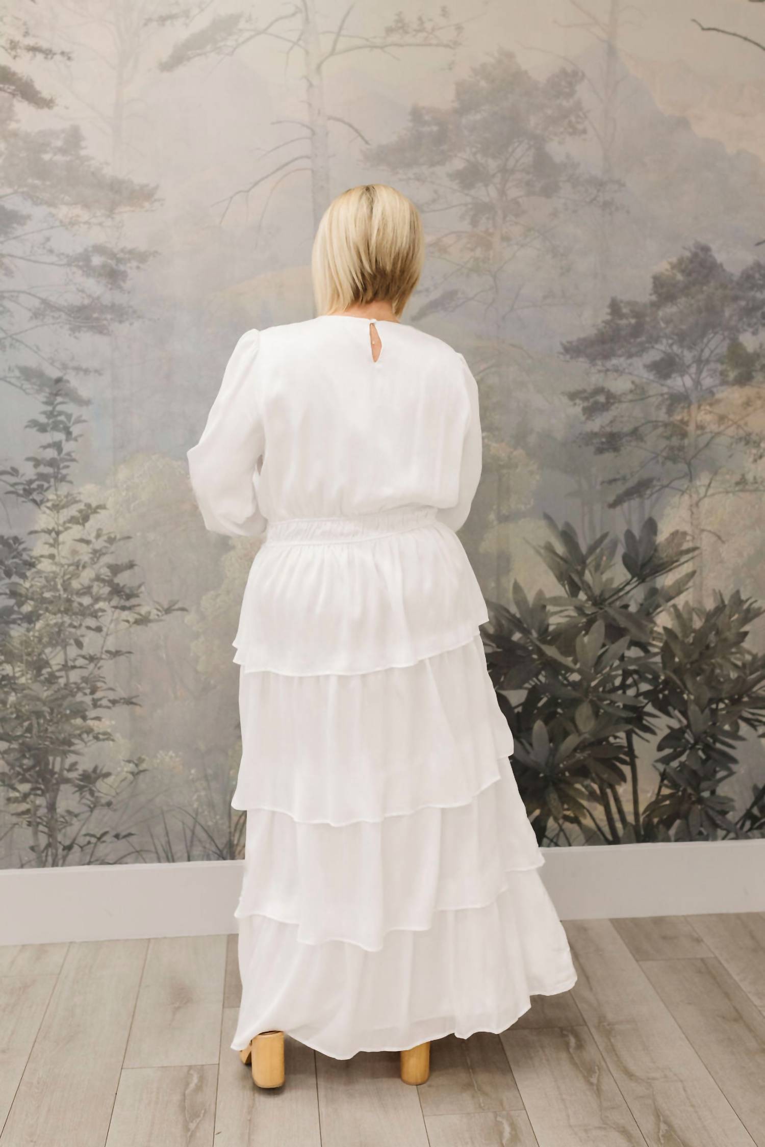 Tea N Rose - Tiered Maxi Dress