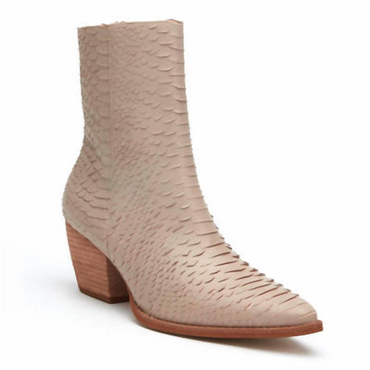 Matisse - Women's Caty Snakeskin Ankle Boots