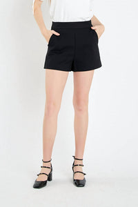 English Factory - Ellie High-waisted Mini Shorts