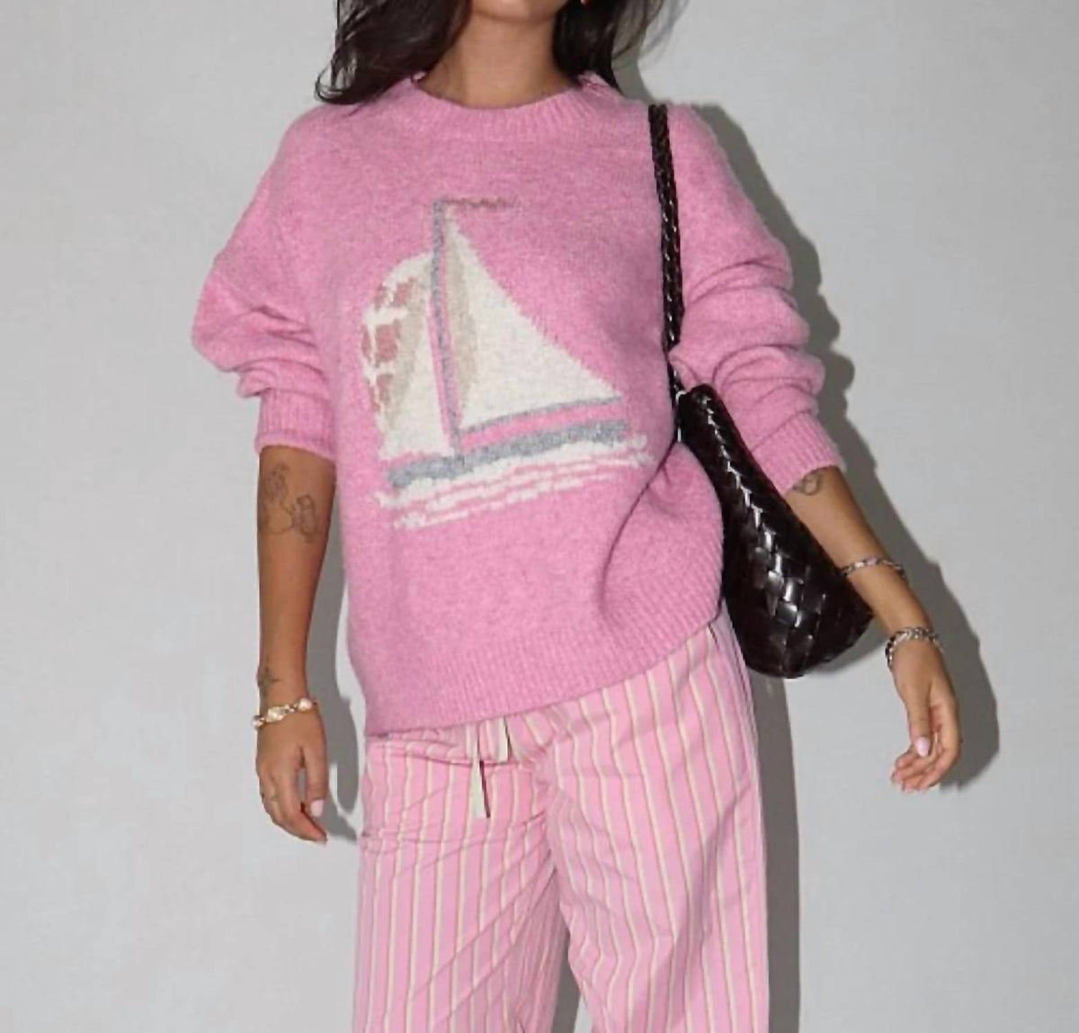 Bailey Rose - Women's Come Sail Away Sweater