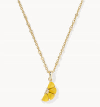 Kendra Scott - Women's Lemon Short Pendant Necklace