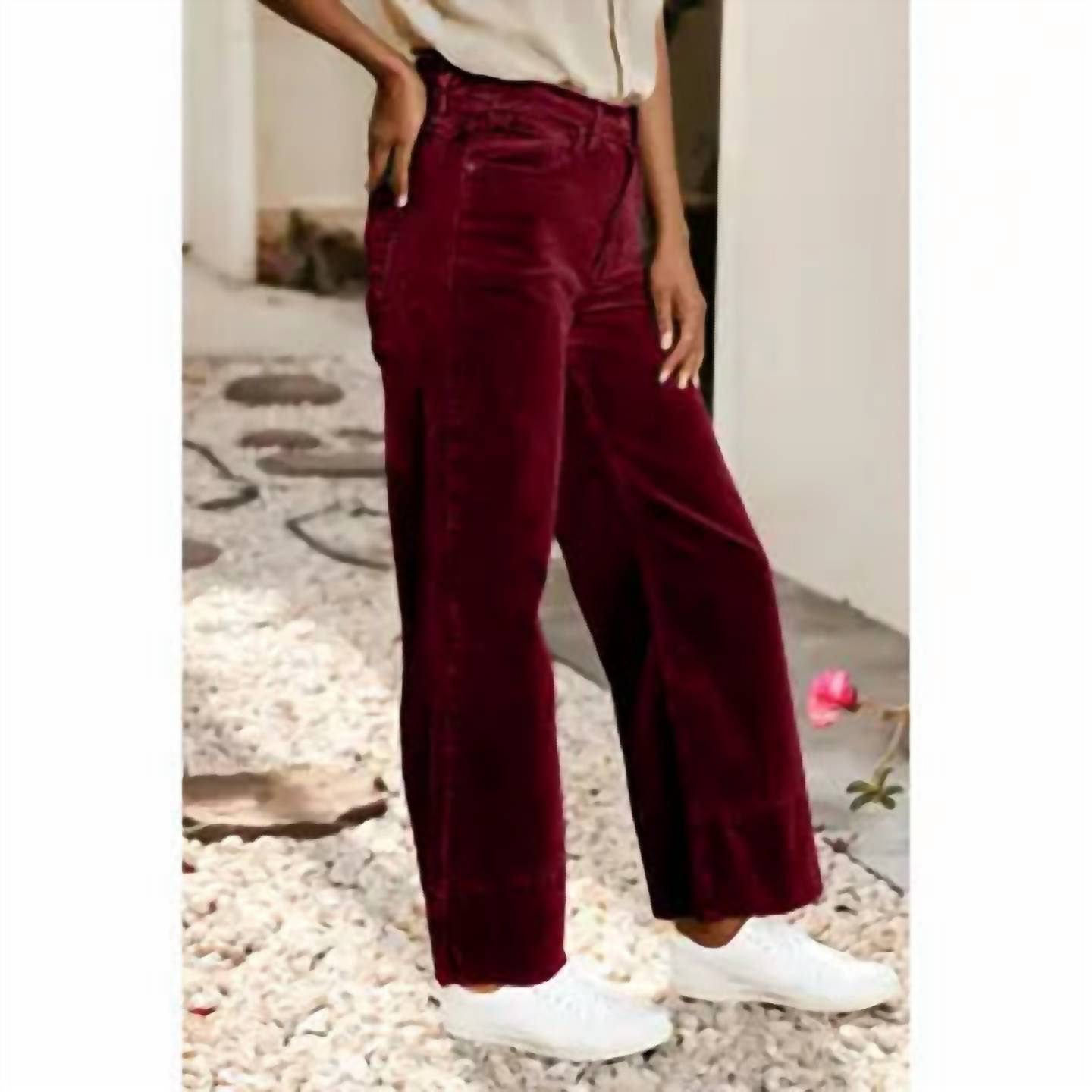 Little Daisy Closet - Rough Ridge Cords Wide Leg Pants