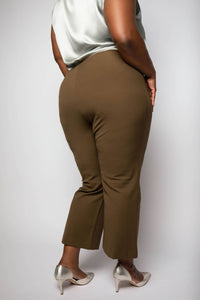 Vince - High Waist Crop Flare Pants - Plus