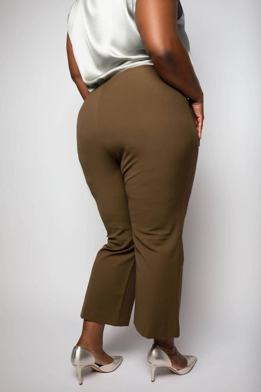 Vince - High Waist Crop Flare Pants - Plus