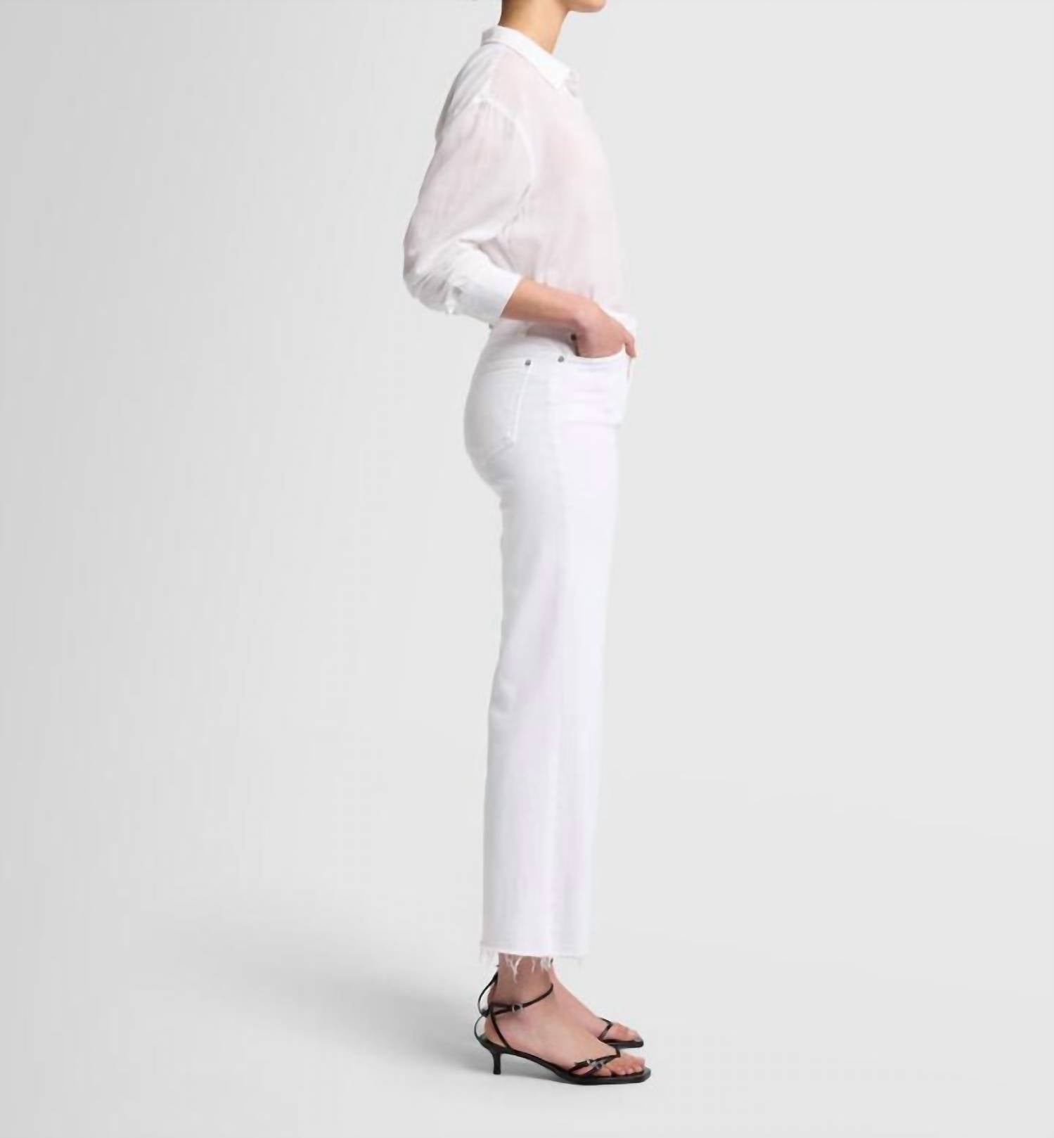 7 For All Mankind - Luxe Vintage Ultra High Rise Cropped Pant