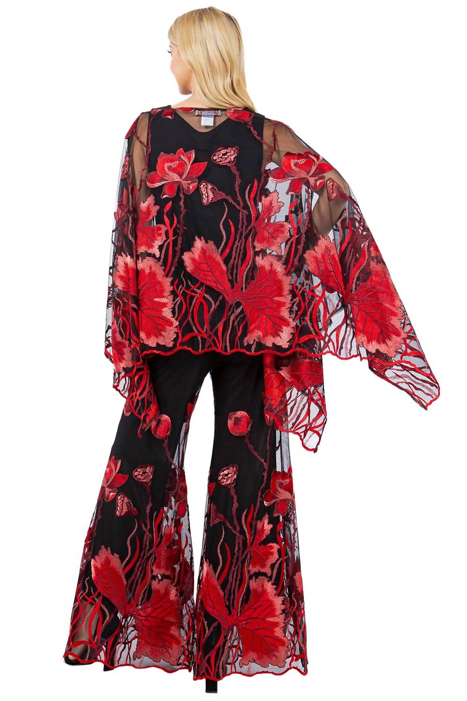 Kokomo - Embroidery Palazzo Pants