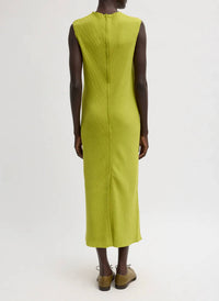 Tibi - Plisse Sleeveless Bias Dress