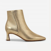 Naturalizer Women's Deesha Bootie in dark gold leather - women's shoe