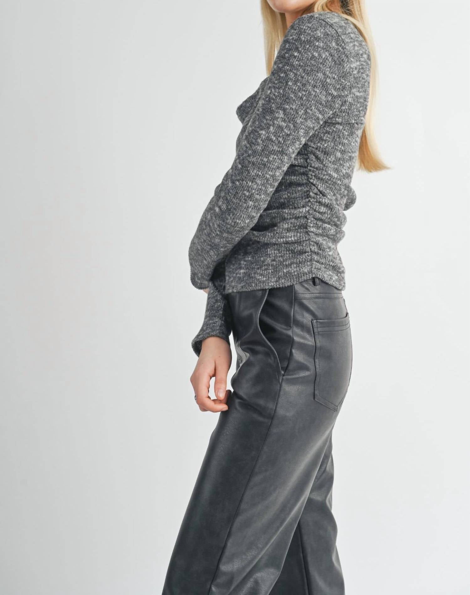 Sage The Label - New Romantics Long Sleeve Ruched Top