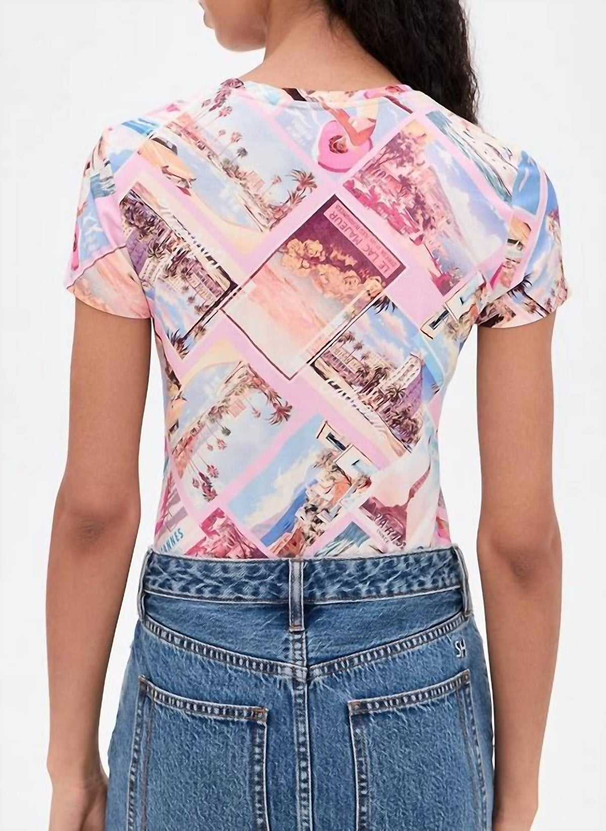 L'Agence - Ressi Short Sleeve Crew Tee