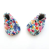 Cabooties - Baby Spring Floral Moccasins