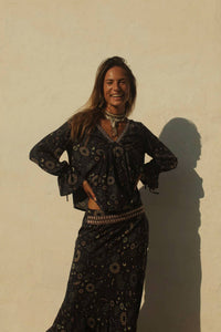 Z&L - ASTRO MIDI SKIRT