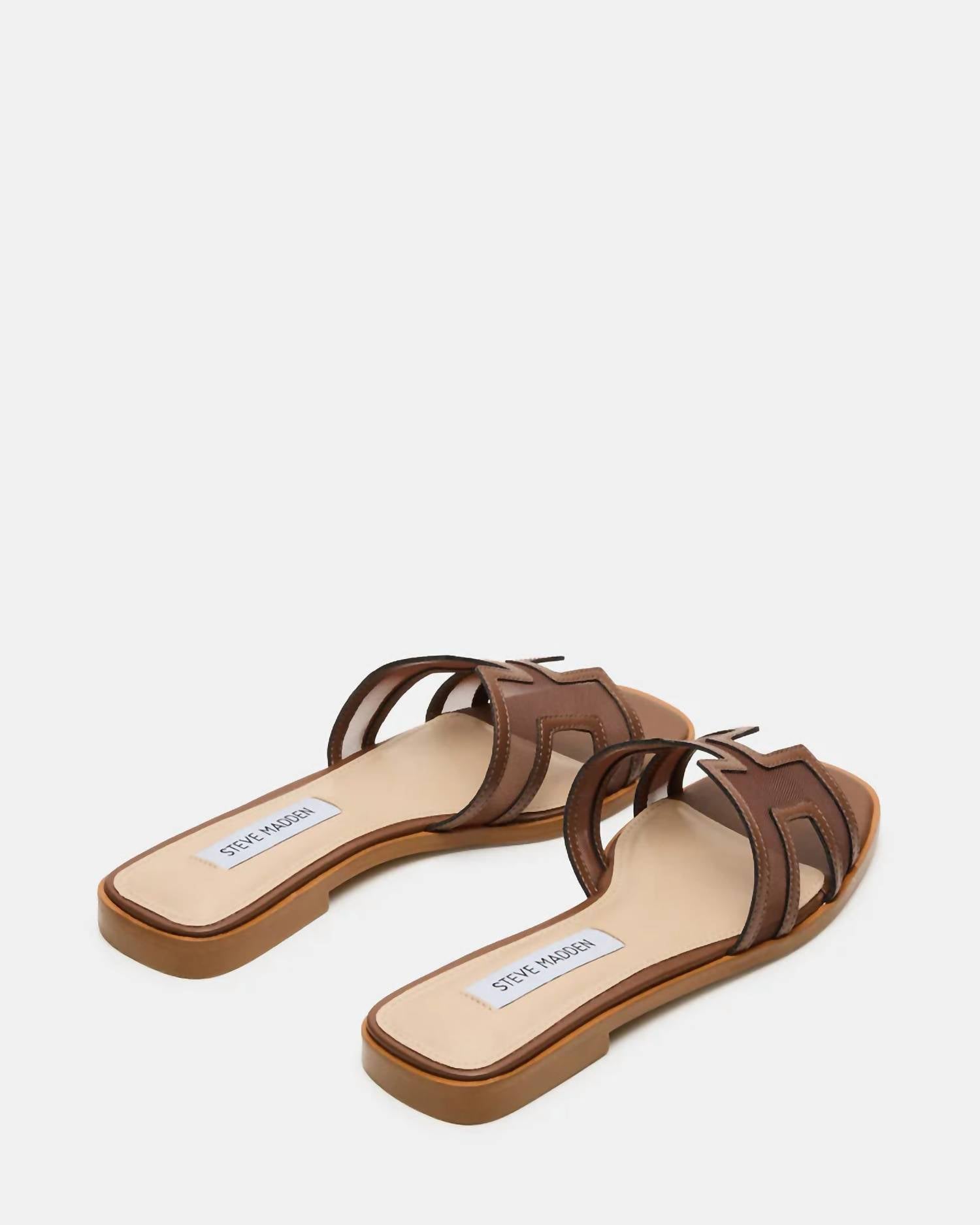 STEVE MADDEN Women's Haydn Mesh Sandals in brown - women's sandal - alternate view