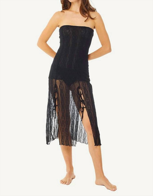 Find Me Now - Mariposa Tube Midi Dress